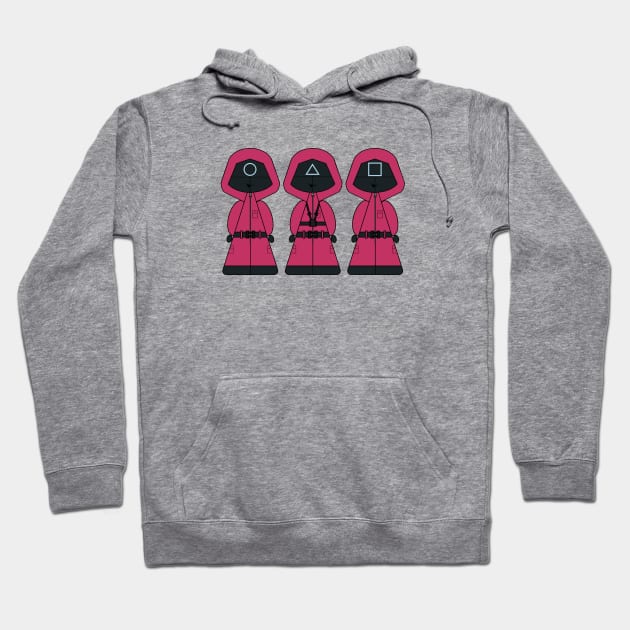 Comicones Squid Game - Three Guards Hoodie by Official Comicones